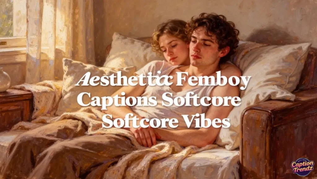 Aesthetic Femboy Captions for Softcore Vibes