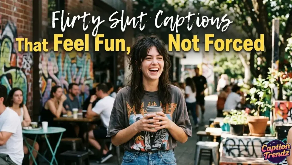Flirty Slut Captions That Feel Fun, Not Forced