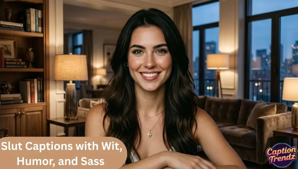 Slut Captions with Wit, Humor, and Sass