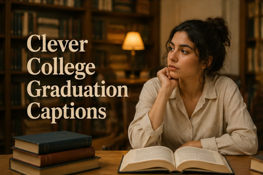 College Graduation Captions