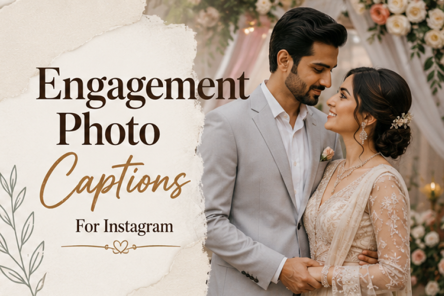 Engagement Photo Captions