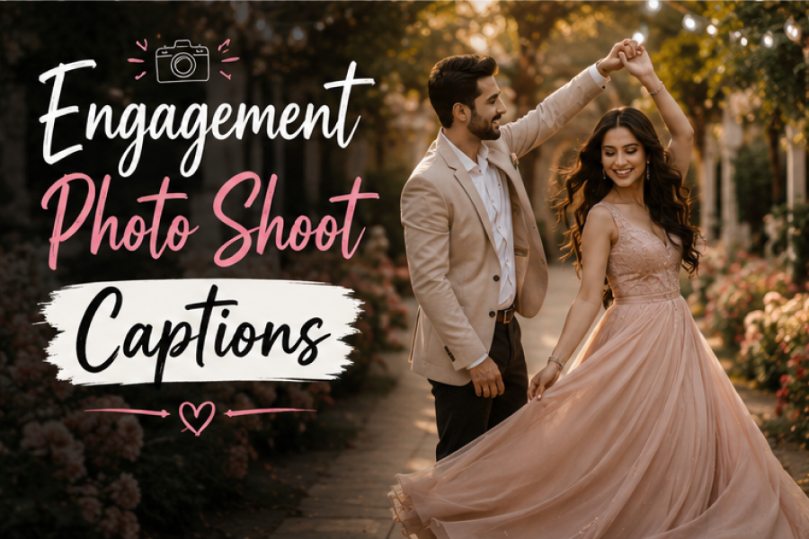 Engagement Photo Captions