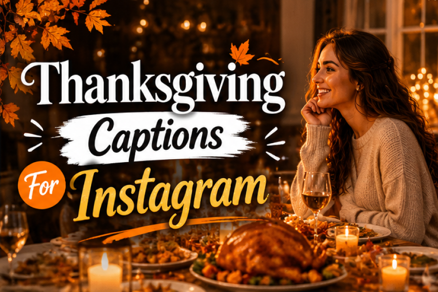 Thanksgiving Instagram Captions