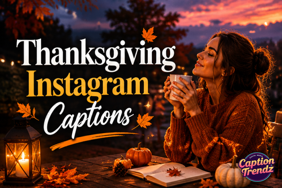 Thanksgiving Instagram Captions