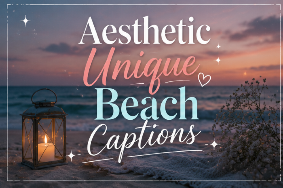 Unique Beach Captions