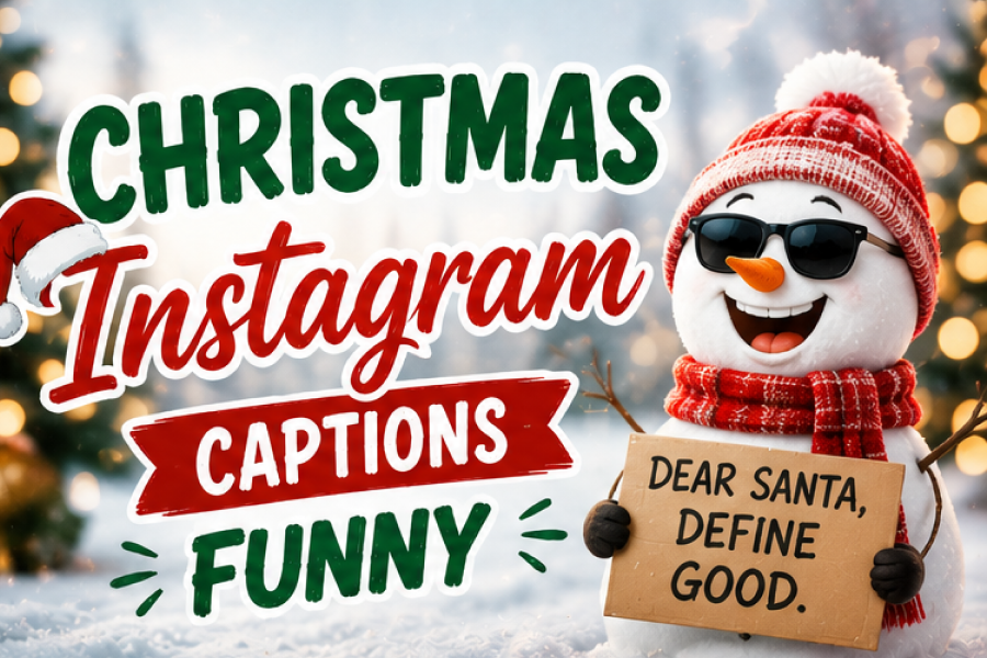Funny Christmas Captions