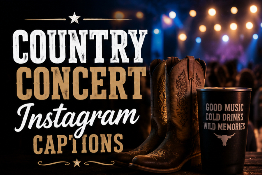Country Concert Captions