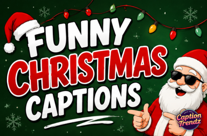 Funny Christmas Captions