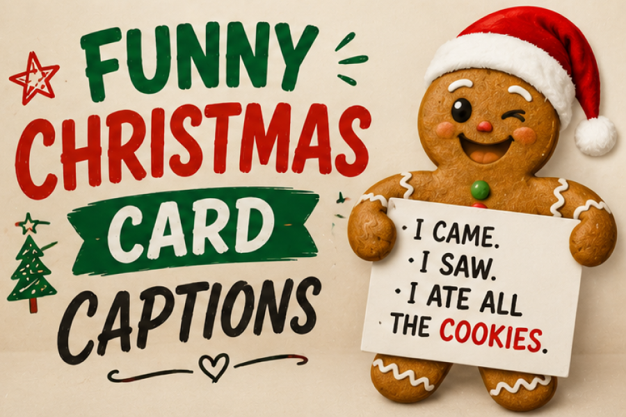Funny Christmas Captions