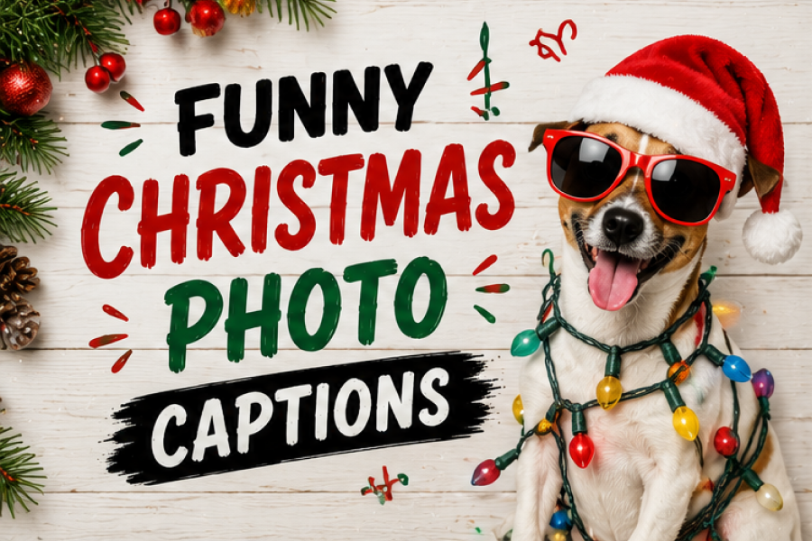 Funny Christmas Captions