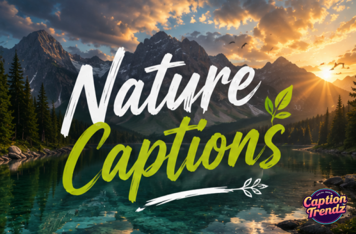 Nature Captions