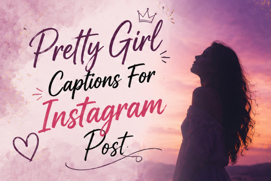 Pretty Captions For Instagram For Girl