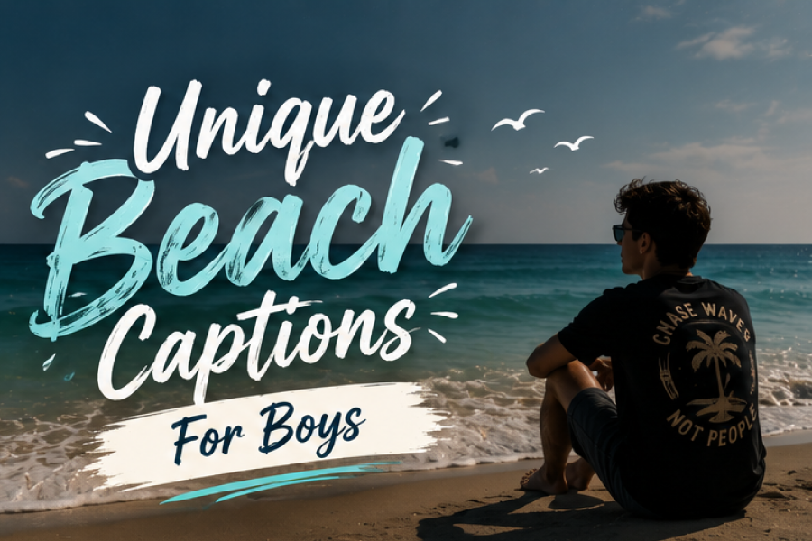 Unique Beach Captions